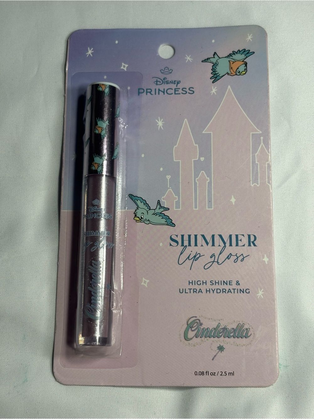3 New Disney Princess Cinderella Blue Body Gift Set
